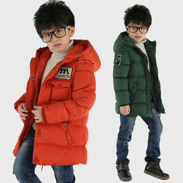 童装冬装男童棉衣2015新款韩版连帽棉服67911岁中大童加厚外套