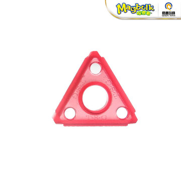正品抢购探索者儿童玩具磁力棒塑料三角形有磁性拼插积木配件10件