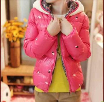 2015冬装韩版甜美可爱中学生棉衣棉服外套女加厚保暖短款少女棉袄