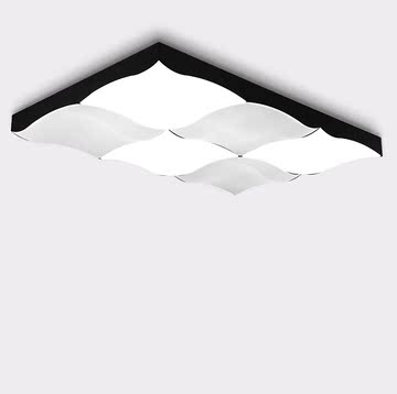LED吸顶灯简约现代客厅灯具大气长方形创意卧室餐厅个性书房灯饰