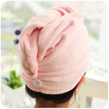 洁成复合纤维超强吸水干发帽 超细纤维6倍吸水加大加厚干发毛巾