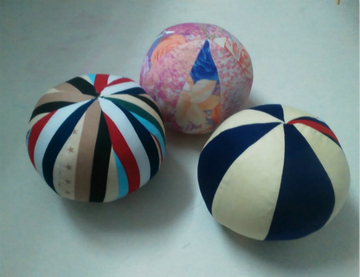 亲子球 纯棉布球 2-4岁儿童玩具球 生日礼品 儿童用品特色赠品