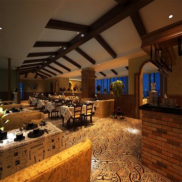 仿海风格原边西班牙欧式陶瓷地砖海花园砖200*200客厅背景墙瓷砖
