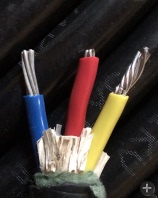 电线电缆三相线VLV 3*16平方 低压 电力电缆 铝芯电 缆电源线