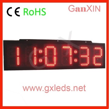 LED马拉松比赛计时器倒计时 游戏比赛数字钟  万年挂历