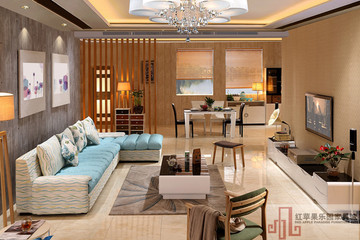 现代简约小户型布艺沙发转角可拆洗彩色沙发时尚组合客厅沙发包邮