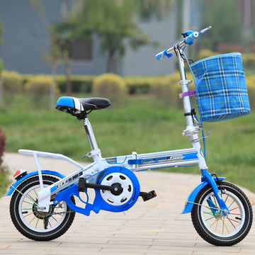 儿童自行车折叠自行车男女学生车12寸童车14寸16寸20寸成人自行车