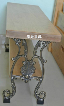 欧式纯铜工艺品脚配实木北美白橡木门口换鞋凳储物收纳床尾凳