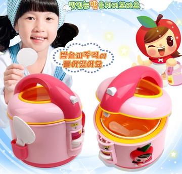韩国生产儿童玩具正品代购过家家游戏公主料理师厨餐具可爱电饭煲