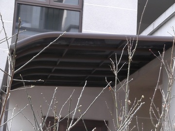 重庆铝合金雨棚 雨蓬 露台棚 花园阳光棚 车棚 阳光房屋顶 定制
