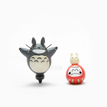 日本宫崎骏龙猫冰箱贴 祈福达摩黄叽喳强力磁铁磁贴创意吸铁石