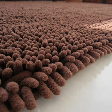 限时特价卫浴垫 超吸水防滑长毛雪尼尔地毯 可定做楼梯垫沙发垫