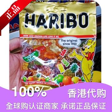 香港代购 德国进口 Haribo哈瑞宝经典小熊软糖QQ300g 橡皮糖