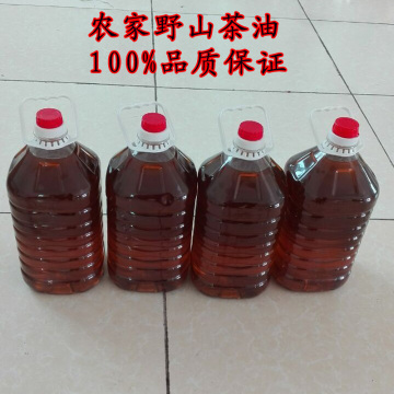 野生山茶籽油5L 农家自榨食用油 纯天然传统压榨油 送礼佳品特产