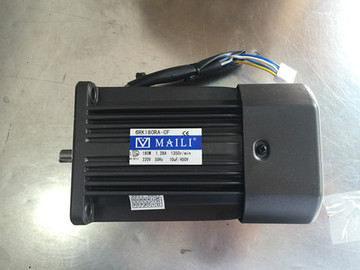 迈力6RK180RA-CF/MAILI6RK180A-CF/配NMRV箱的光轴调速180W电机