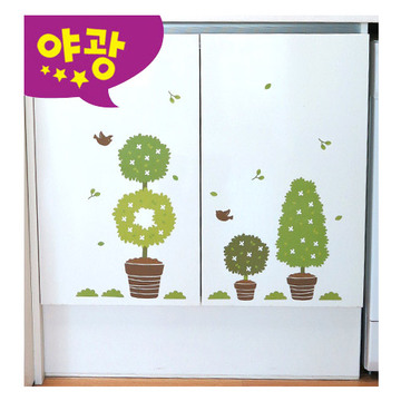韩国进口幼儿园玻璃门窗贴/瓷砖墙贴/冰箱贴纸/家具贴画/FDT-4218