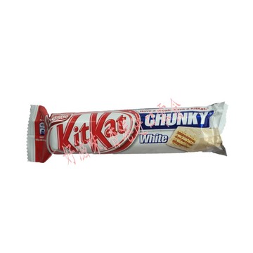 香港代购 Nestle/雀巢 KitKat chunky/白巧克力夹心威化棒 40g