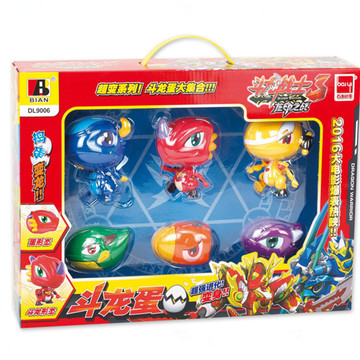 正版斗龙战士3龙印之战变形机器人变形蛋恐龙蛋玩具男孩新年礼物