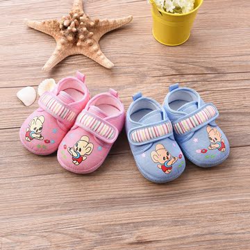 0-1岁婴儿鞋学步鞋软牛筋底男女宝宝鞋子秋冬季单鞋新生婴幼儿鞋
