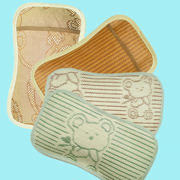 婴儿枕头夏季0-1-3岁夏天凉席定型防偏头凉枕新生儿宝宝荞麦枕
