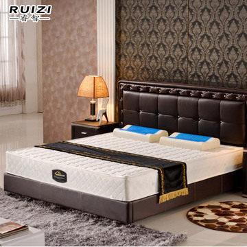 家具预售半软半硬弹簧床垫双人席梦思软硬两用天然椰棕床垫1.8米