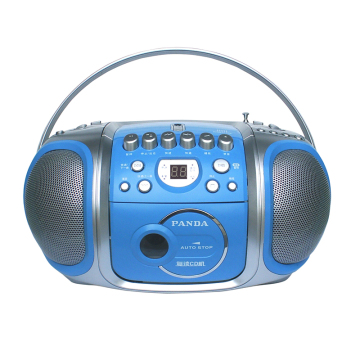 PANDA/熊猫 CD-200手提cd机收录机磁带机复读机面包机便携式录音