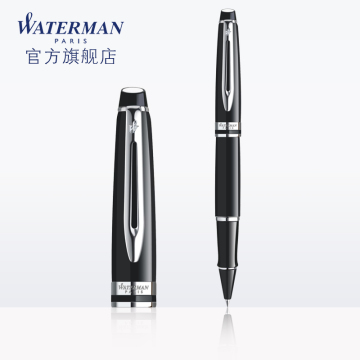 waterman威迪文钢笔11款权威丽雅黑白夹宝珠笔男女士办公书写签字