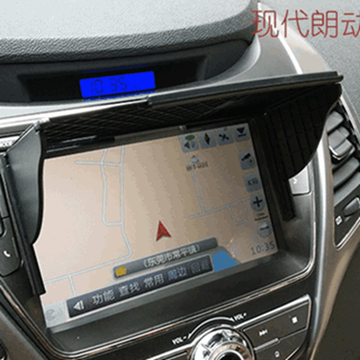 新款专利 汽车导航遮阳板 GPS遮光罩 朗动逸动长城锋范适用