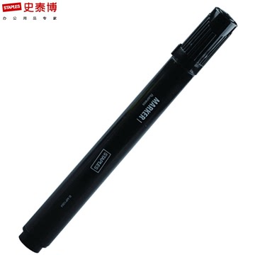 Staples/史泰博B-MP1004记号笔超长待机光盘笔标记笔批发12支装