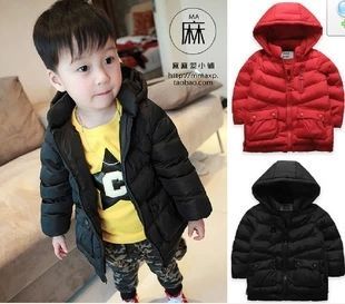 冬季新款童装韩版中小童儿童男童加厚羽绒棉衣宝宝休闲棉服厚外套