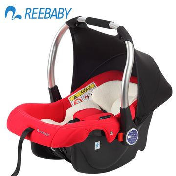 REEBABY婴儿提篮式安全座椅 儿童座椅 车载宝宝提篮安全座椅0-1岁