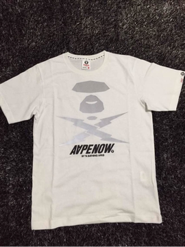 【搬运工折扣店】Aape 3M反光 logo猿人头闪电骨头 短袖T恤