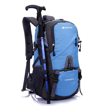 40L大容量新款户外登山包运动背包双肩包女男旅行双肩电脑包书包