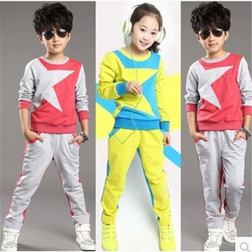 童装女童春季2015新款韩版套装儿童中大童春秋款休闲运动两件套潮