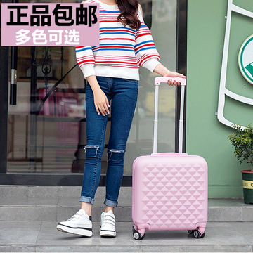 韩版学生迷你拉杆箱女男皮箱16子母旅行箱万向轮可爱小行李箱18寸