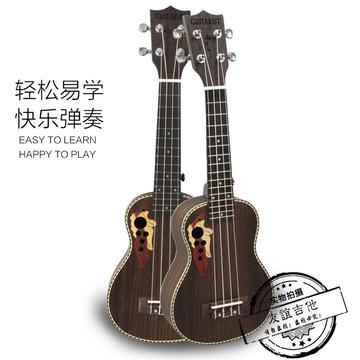 乐器桃花心木 玫瑰木尤克里里四弦小吉他 夏威夷乌克丽丽ukulele