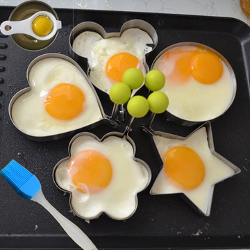 【天天特价】创意加厚不锈钢煎蛋模具 爱心煎蛋器 米奇头动物煎蛋