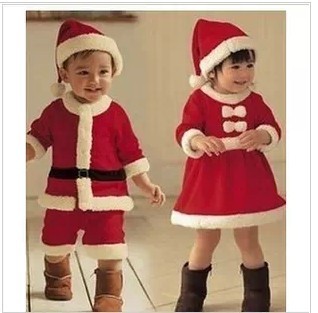 儿童圣诞服表演服男女童万圣节幼儿圣诞节服装圣诞演出服舞台服