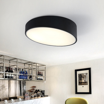 创意个性卧室圆形LED吸顶灯具现代简约客厅餐厅书房阳台过道灯饰