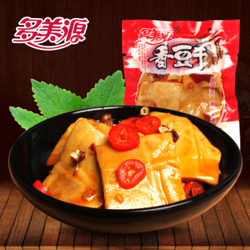 多美源 香豆干500g豆腐干零食小包装麻辣重庆特产休闲小吃