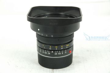 Leica/徕卡相机镜头ELMARIT-M21/2.8 E60超广角M口带遮光罩二手