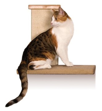 SmartCat猫家具 壁挂式猫踏板跳台天然剑麻猫抓版猫咪跳板磨爪器
