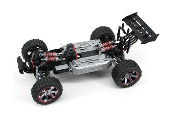高速车1:16新款 遥控四驱车空车架 全金属升级无刷版 双电池