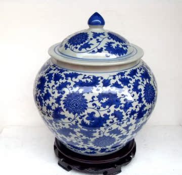 景德镇陶瓷器艺术米缸酒缸米桶腌菜缸水缸防虫防潮