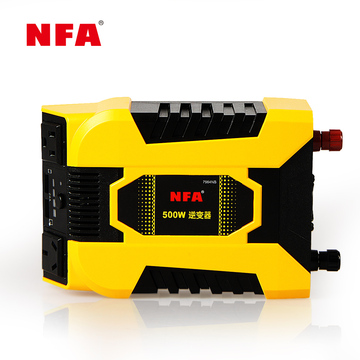 NFA纽福克斯车载逆变器12V转220V 500W/1000/2000电源转换器