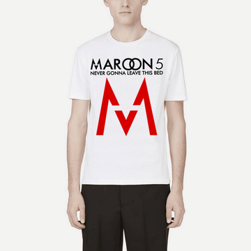 Maroon 5魔力红乐队t恤短袖T恤 男 夏款青少年短袖t恤男士短袖t恤