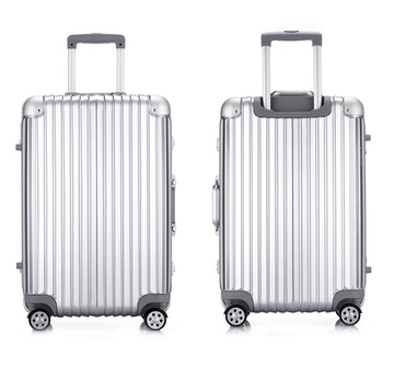 银座旅行箱女铝框拉杆箱商务万向轮24寸密码箱行李箱男26寸20寸