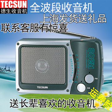 Tecsun/德生 R-208 小型台式调频/调幅收音机