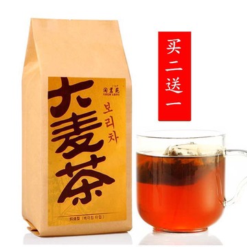 【发现好茶】原味大麦茶 买2送1 袋泡茶 原装烘焙型200g调好肠胃