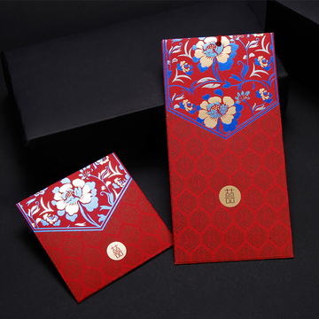 烟雨集六合结婚庆用品 2015创意新款高档百元红包 利是封10个装
